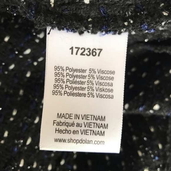 Anthropologie Tweed Peplum Jacket, XS - Picture 6 of 8